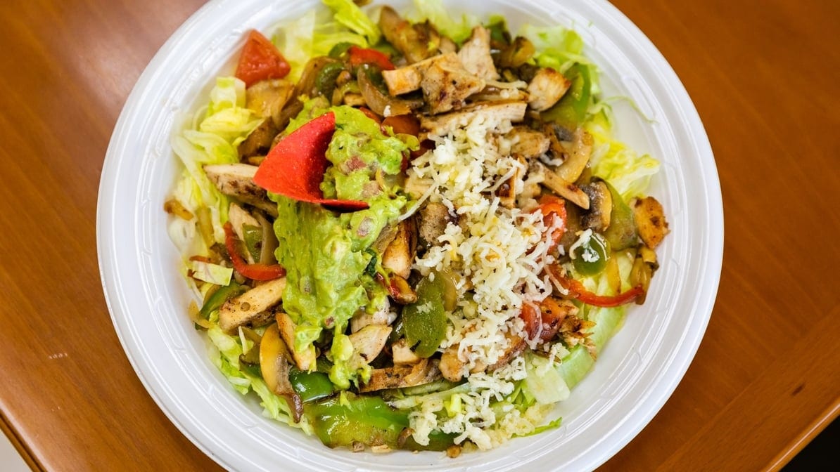 Fajita Salad.